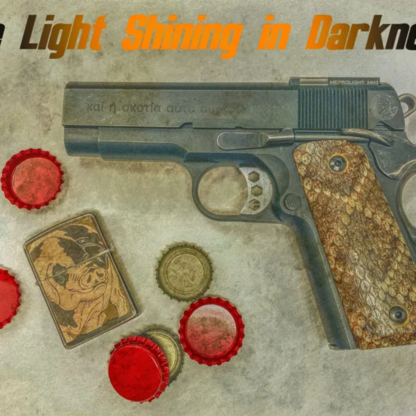 The Light Shining In Darkness by Owen York Studios